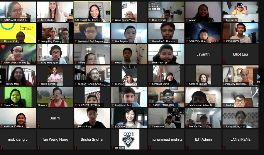 ILTI Graduation 2021 Screengrab