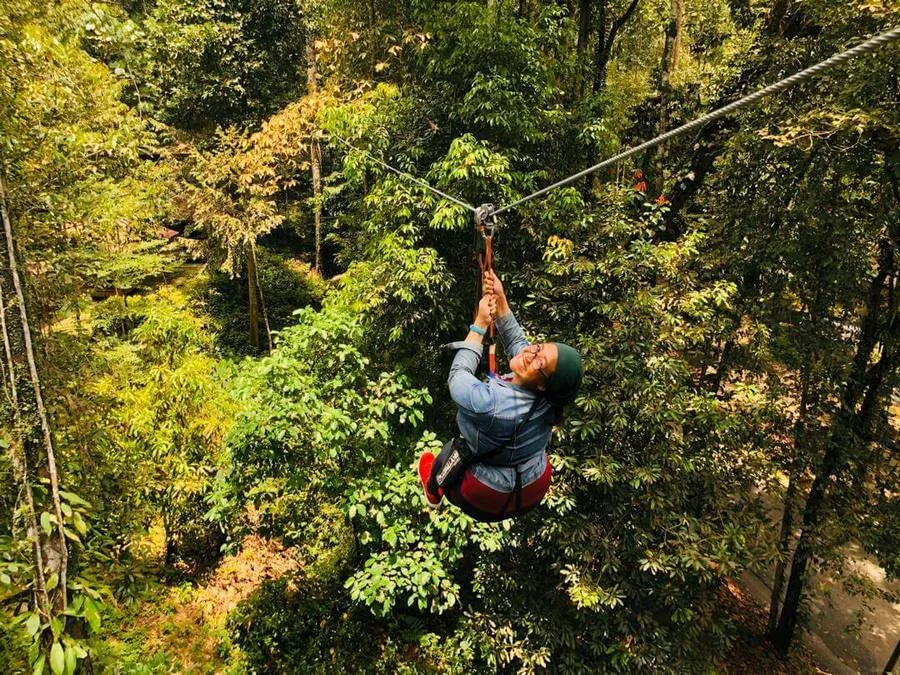 Skytrex Adventure Sg. Chongkak by Hans Hanis
