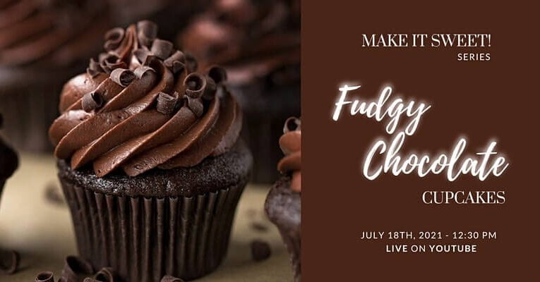 Fudgy Chocolate Cupcakes – Free Workshop on YouTube