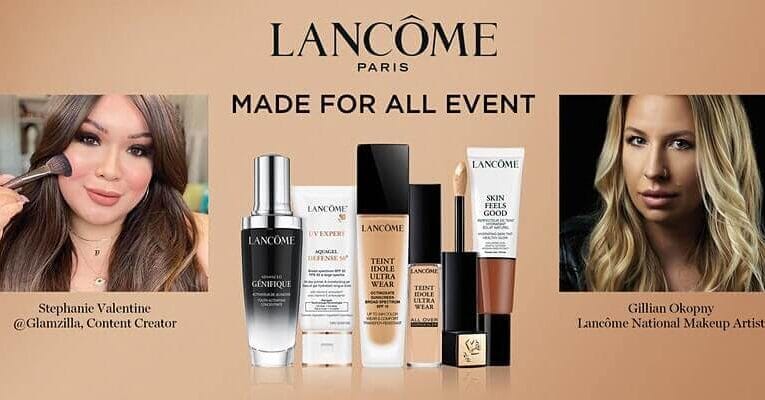 Lancôme Made For All – Find Your Perfect Foundation with @Glamzilla
