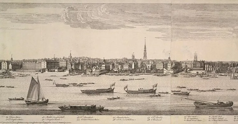 Virtual Tour: A Trip Along The River Thames, 1749 (Totally Thames Festival)