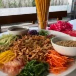 Scrumptious CNY Meal Starts from RM688 nett per Table Prosperity Mix Fruit Jelly Fish Lou Sang