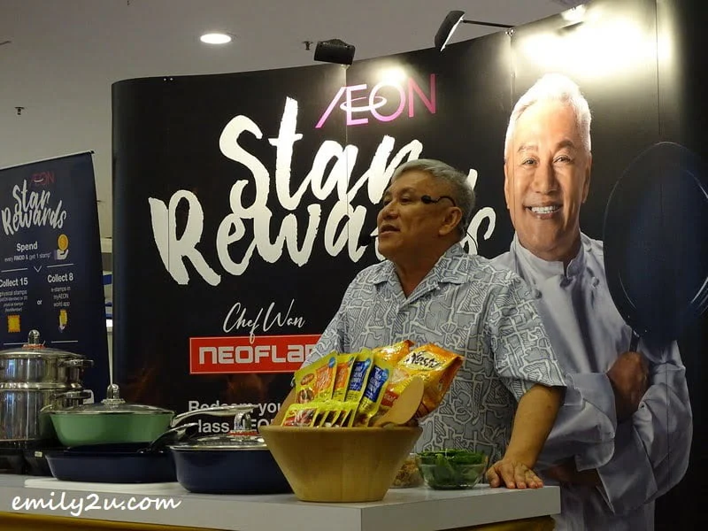 Chef Wan in the flesh
