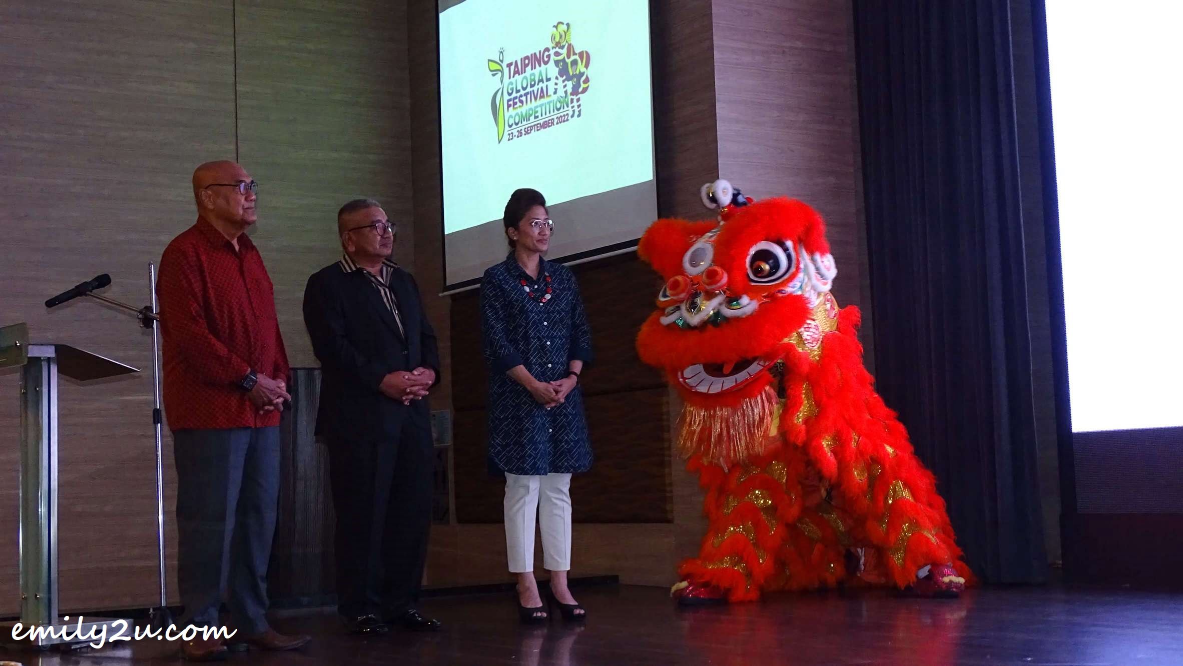 launch of logo for Taiping Global Festival and Lion Dance Competition 2022