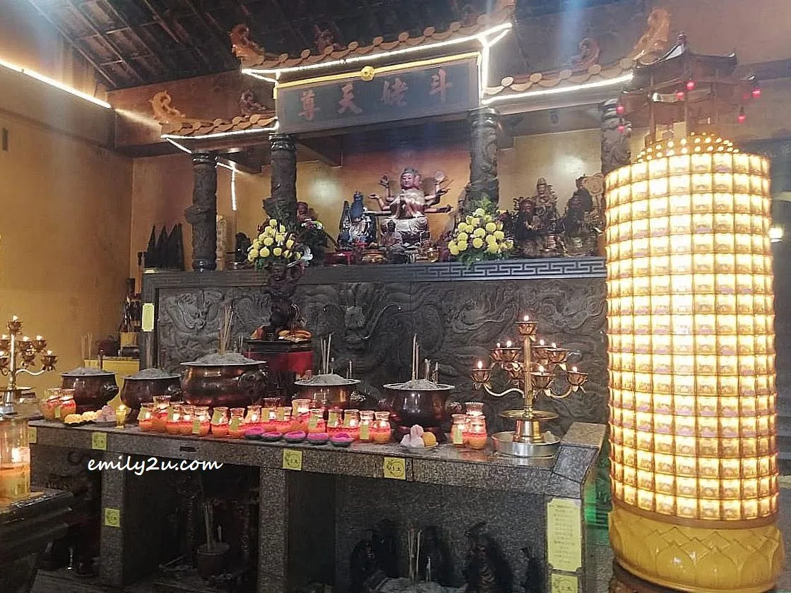 main altar of the temple