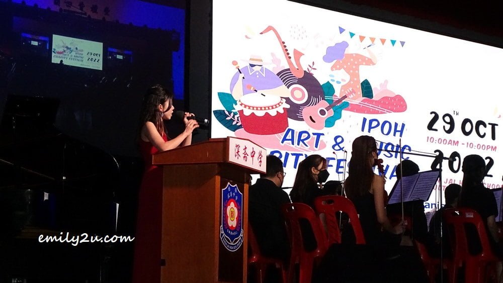 launch of Ipoh Art & Music Charity Festival