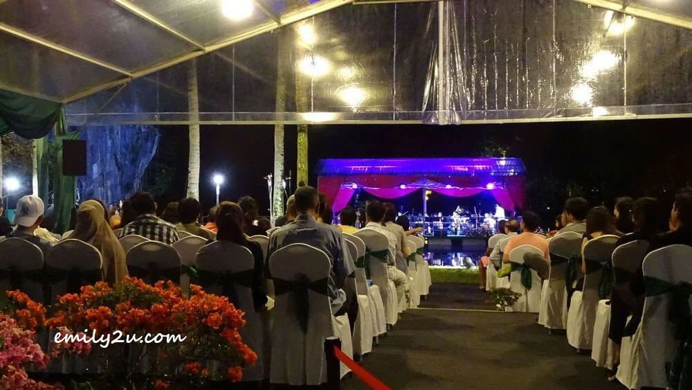 the audience