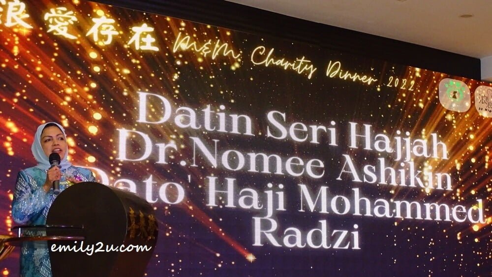 guest-of-honour Datin Seri Dr Nomee Ashikin Dato' Mohammed Radzi