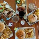 lunch at Wing Zone