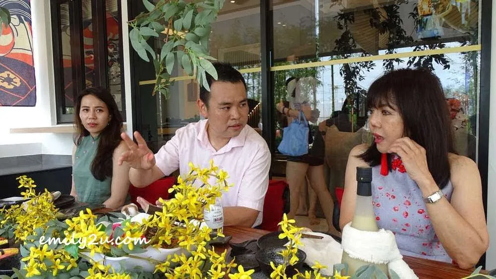 At the press conference