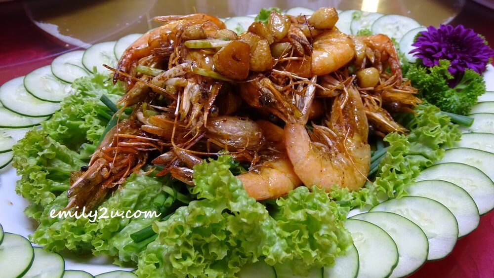 Pan-fried Prawns with Superior Soy Sauce