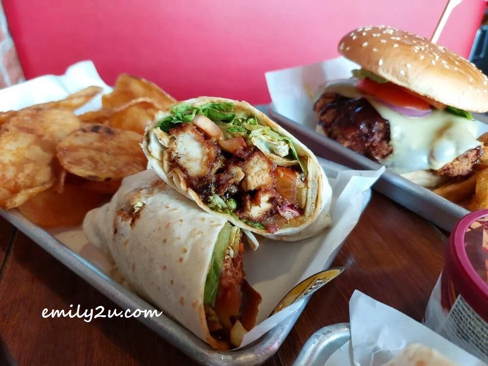 Supreme Chicken Tender Tortilla in Tokyo Dragon, where hot honey meets the classic Teriyaki for a taste of ginger, soy and heat