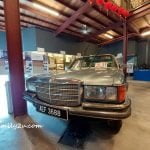 one of the exhibits - a Mercedes Benz 4500 SEL