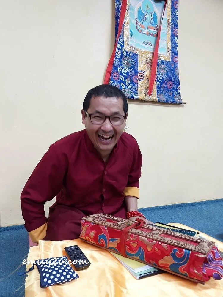 Ula Jigmé during a light moment