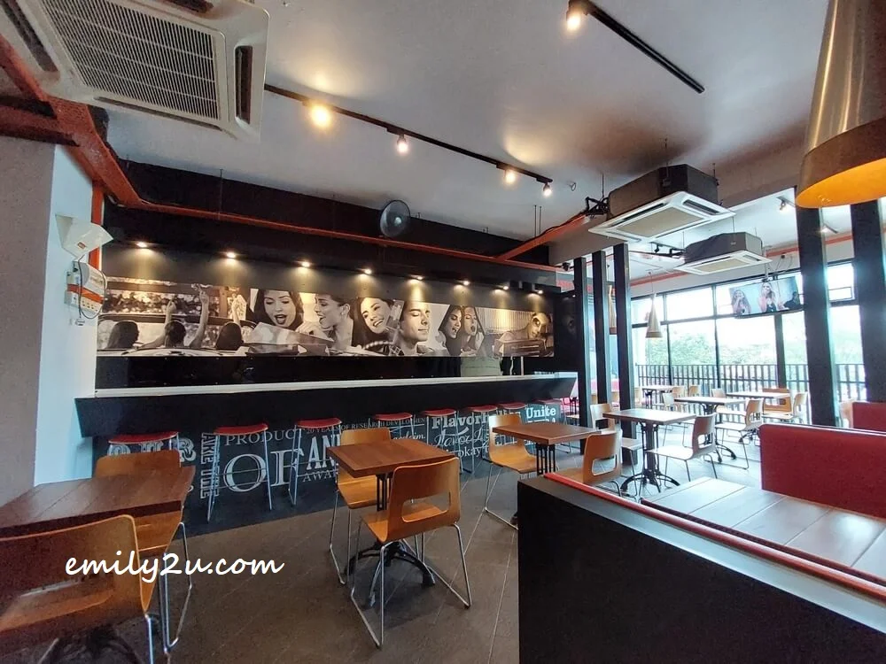 spacious first floor can accommodate varied private functions