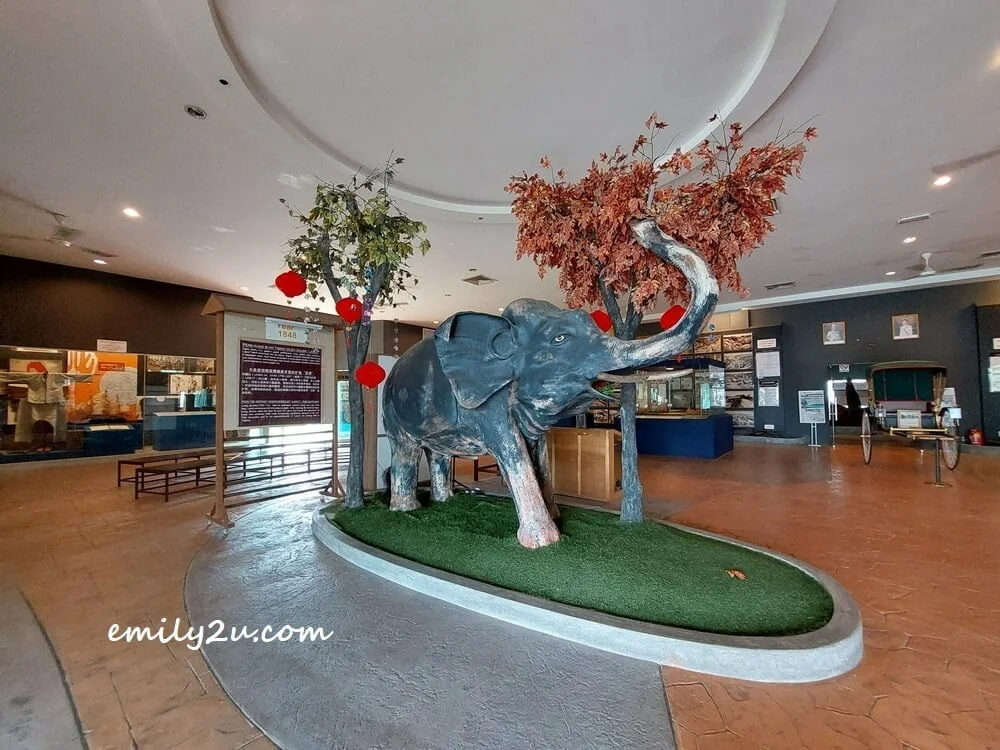 indoor exhibition area