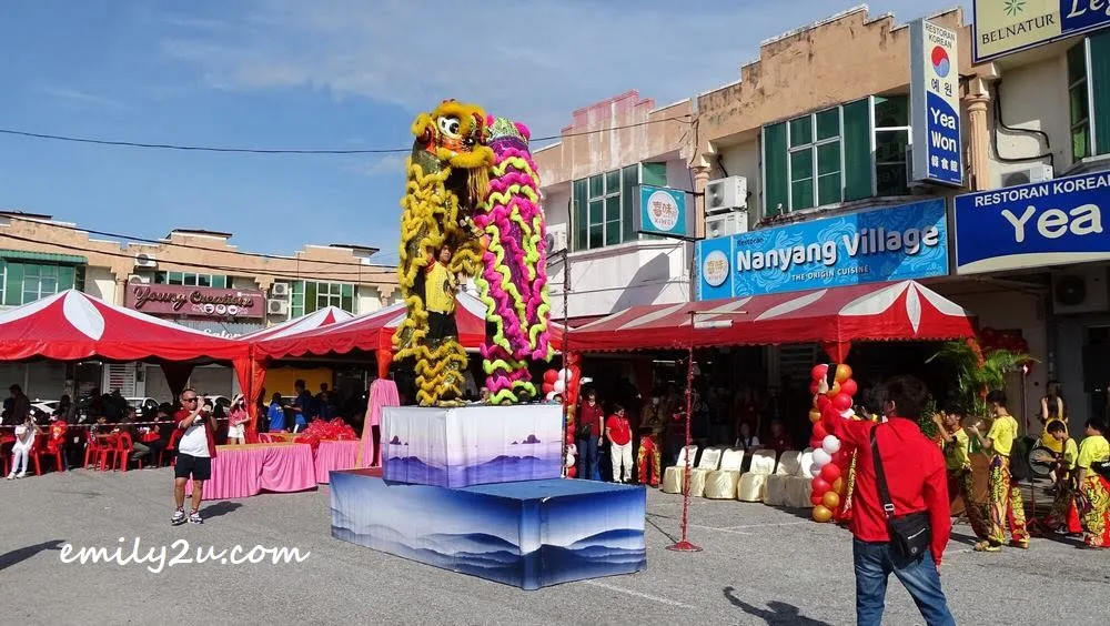 lion dance performance