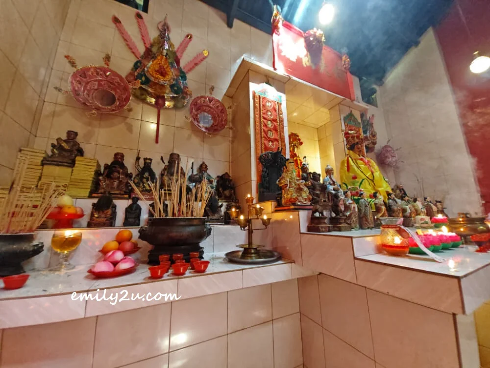 main altar inside the temple