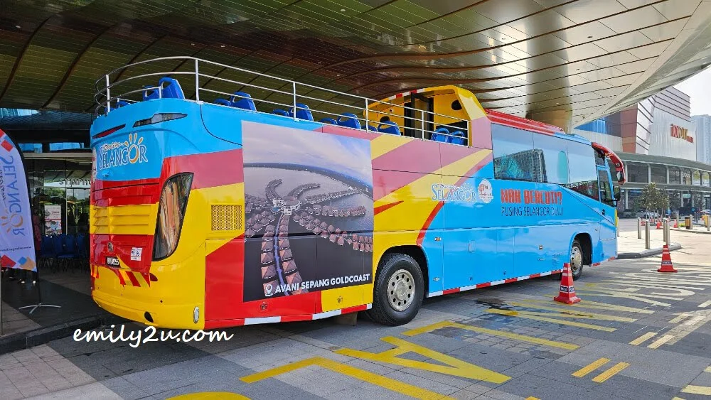 Selangor’s very first HOHO tour bus 