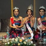 a playful Miss Manila Anie Uson, newly crowned Miss Chinese World 2023