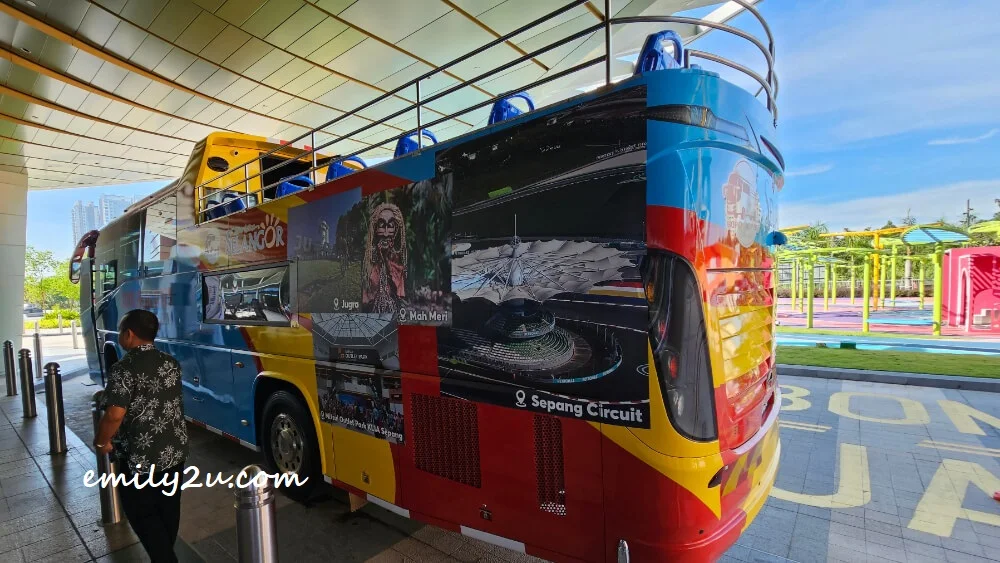 some of the stops of HOHO Selangor
