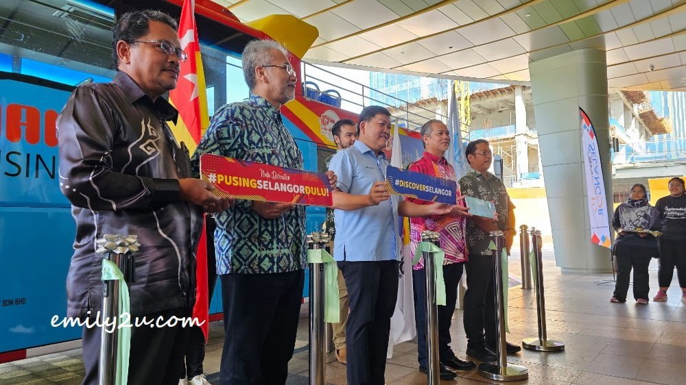launching of Selangor's Hop-On Hop-Off (HOHO) bus