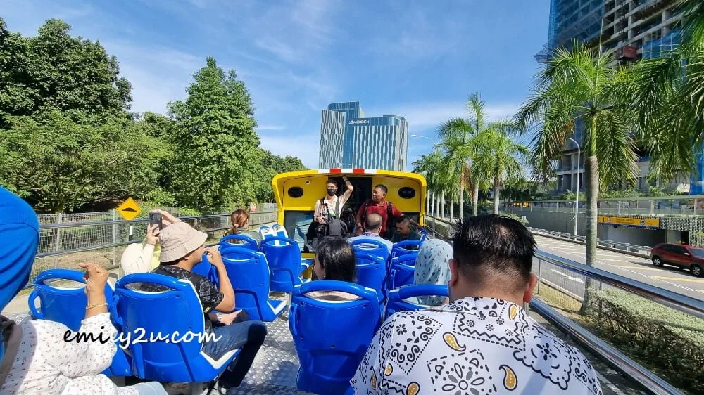 on a preview tour