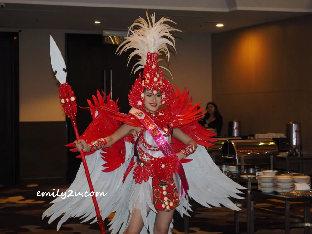 Joan Angelina representing Tangerang