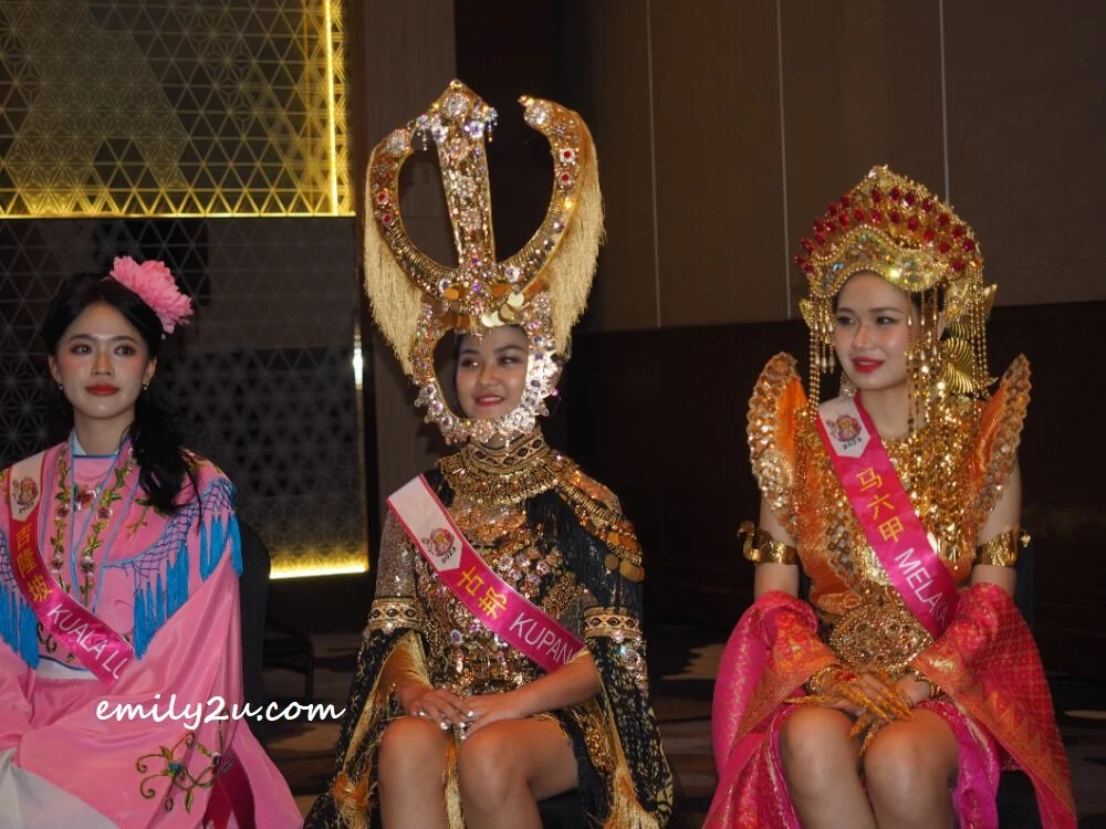 L-R: finalists representing Kuala Lumpur, Kupang & Melaka