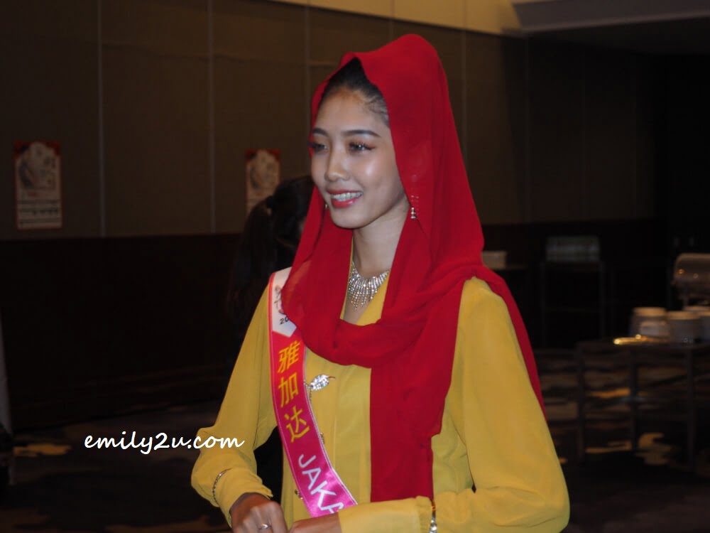 Tantri Laurensia representing Jakarta, Indonesia