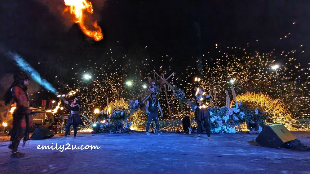 LWOT fire show