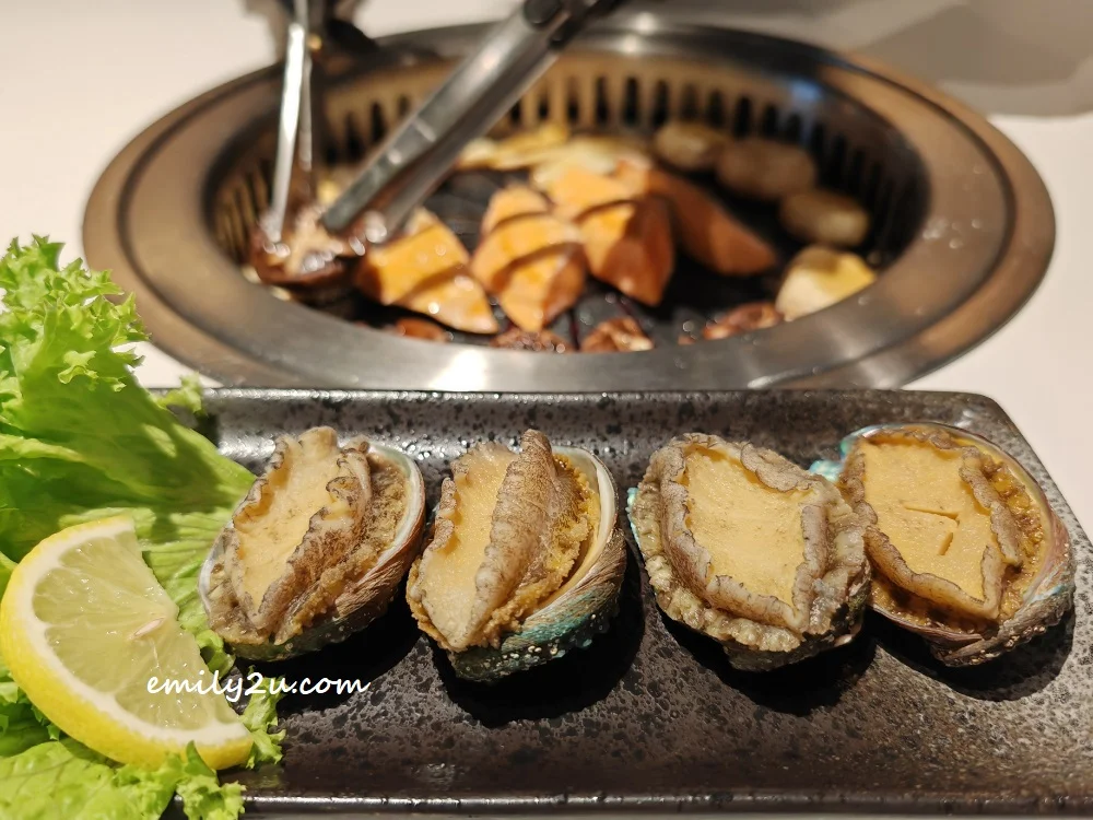 Abalone ready for the grill