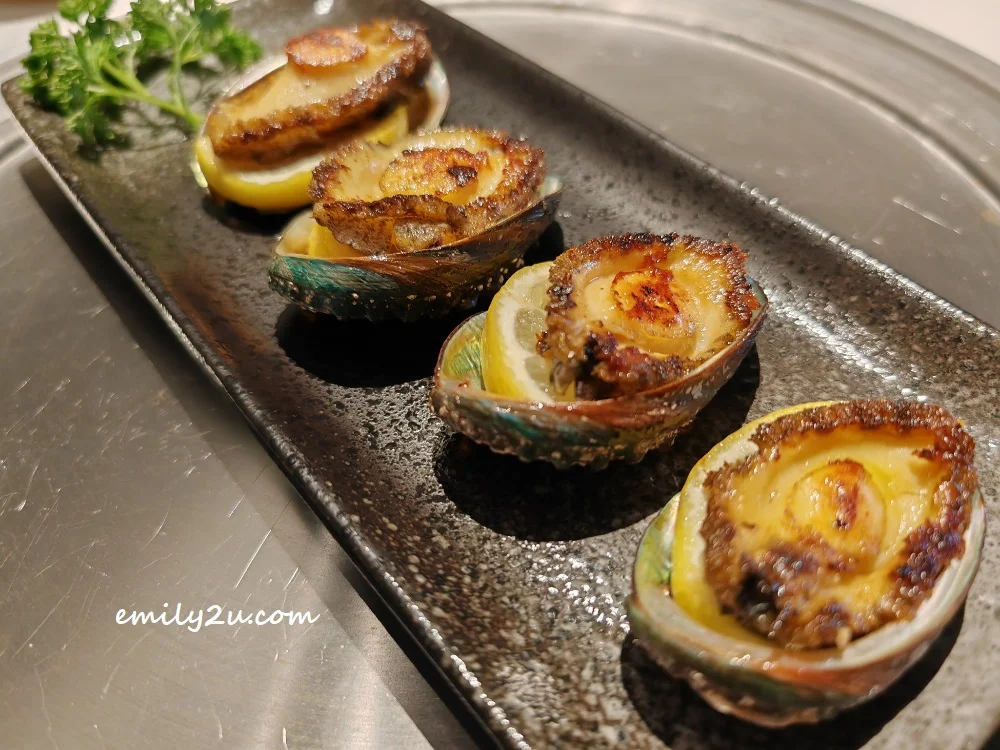 Abalone after being grilled