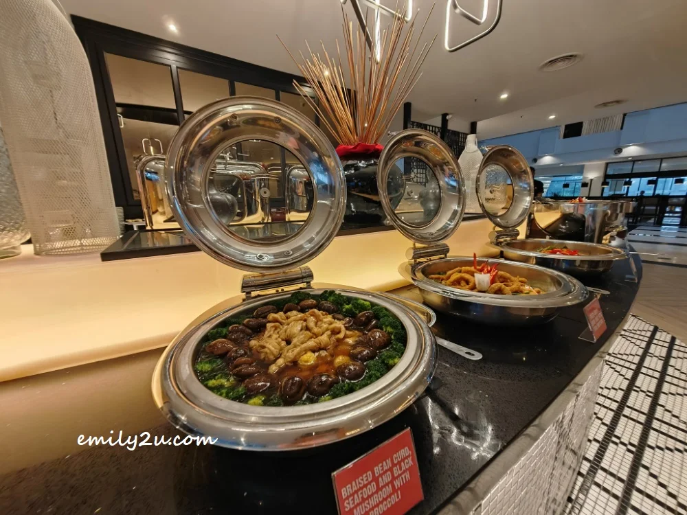 buffet line