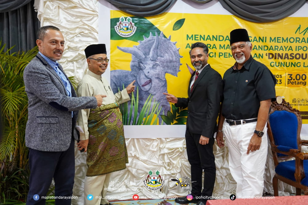 Perak's first Dinosaur Park is set to open its doors in mid-2024