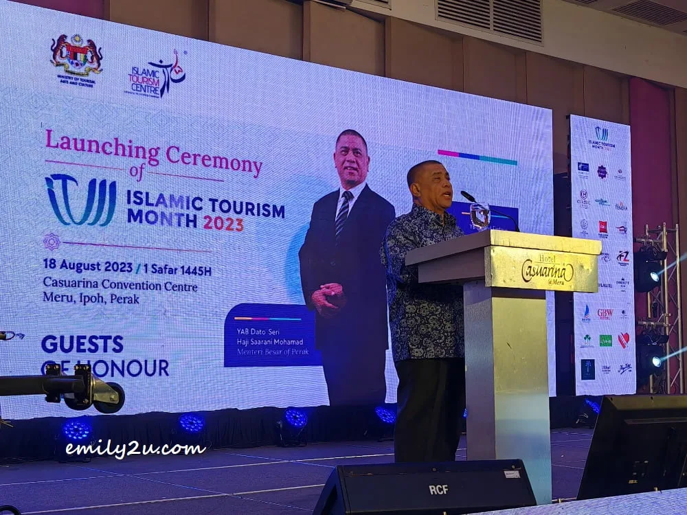 Perak Menteri Besar YAB Dato' Seri Haji Saarani Mohamad