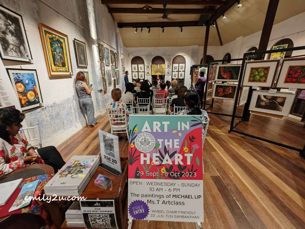 Art in the Heart opening event