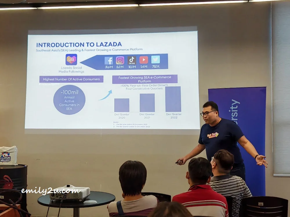 Joseph, Lazada Seller Community, sharing Lazada New Seller Package