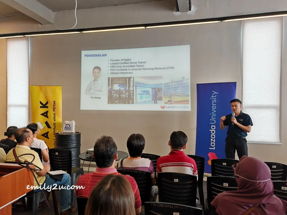 Yu Heng, Lazada Certified Senior Trainer