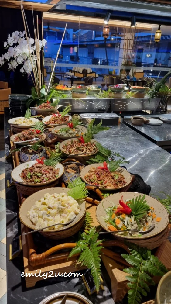 Essaouira buffet spread