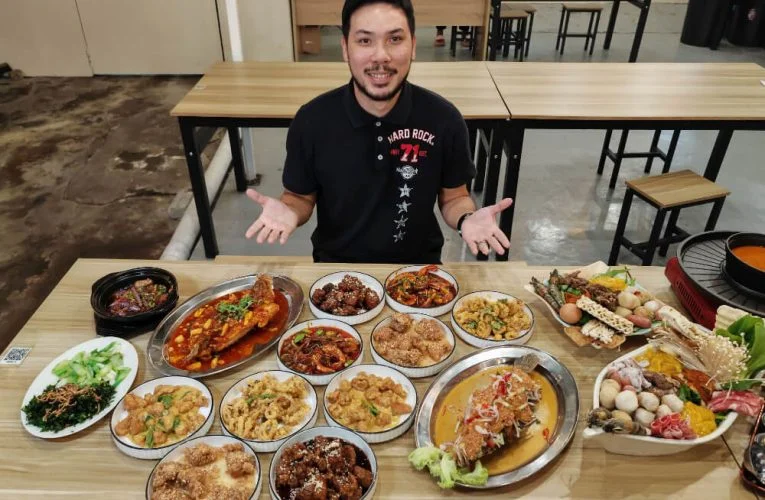 Muslim-friendly Malaysia Chinese Fare @ Kaki Steamboat & Grill, Ipoh Night Market