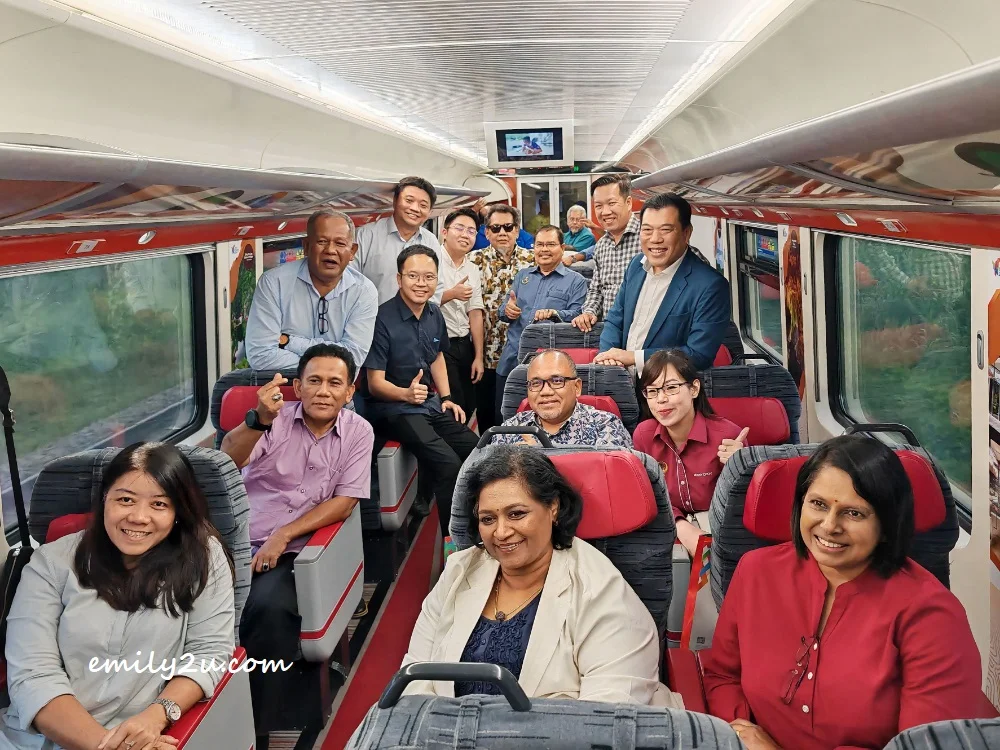 ADUN, EXCO members and YB Dato' Mohd Kamil Bin Dato'Shafie, Chairman Tourism Perak Management Berhad, in dark glasses