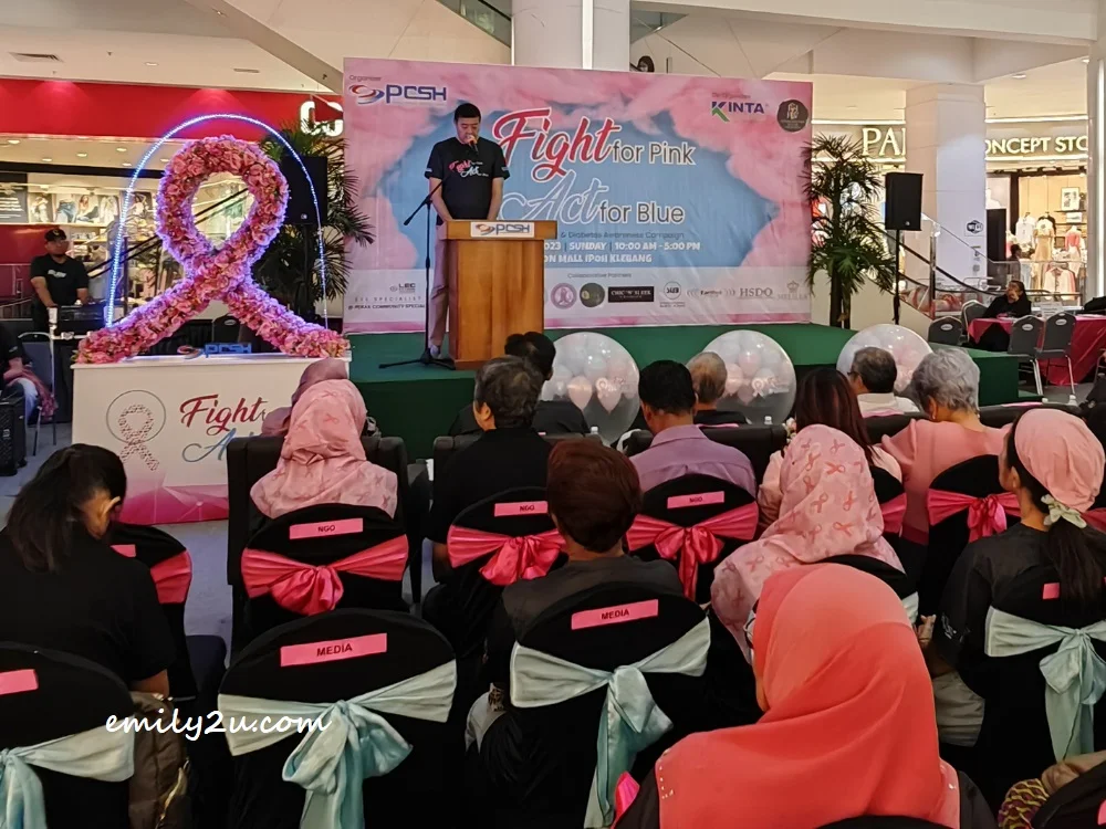 opening speech by Dato' Lim Si Boon (Board of Director, Perak Community Specialist Hospital - PCSH)