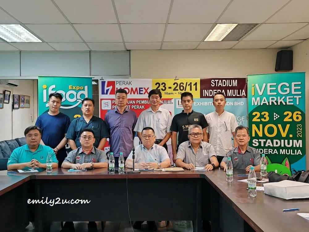 Perak HOMEX 2023 x iFood Expo x iVege Market organising commitee