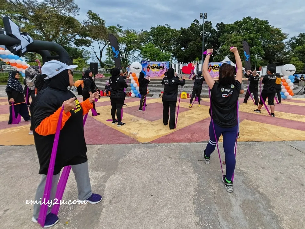 Sanctband exercise routine