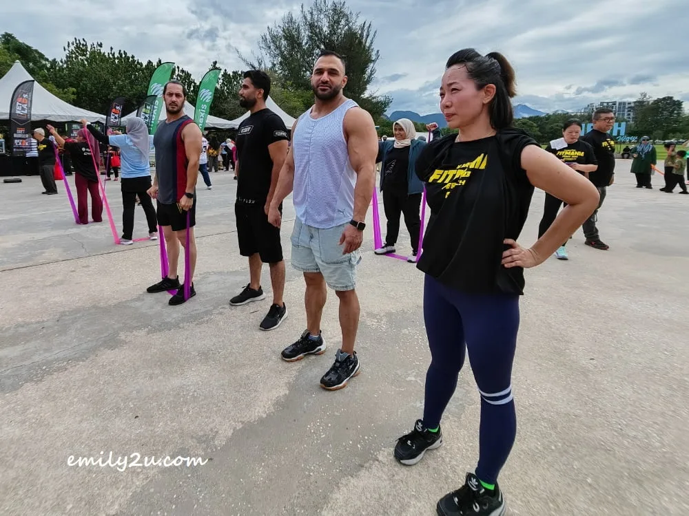 Sanctband exercise routine