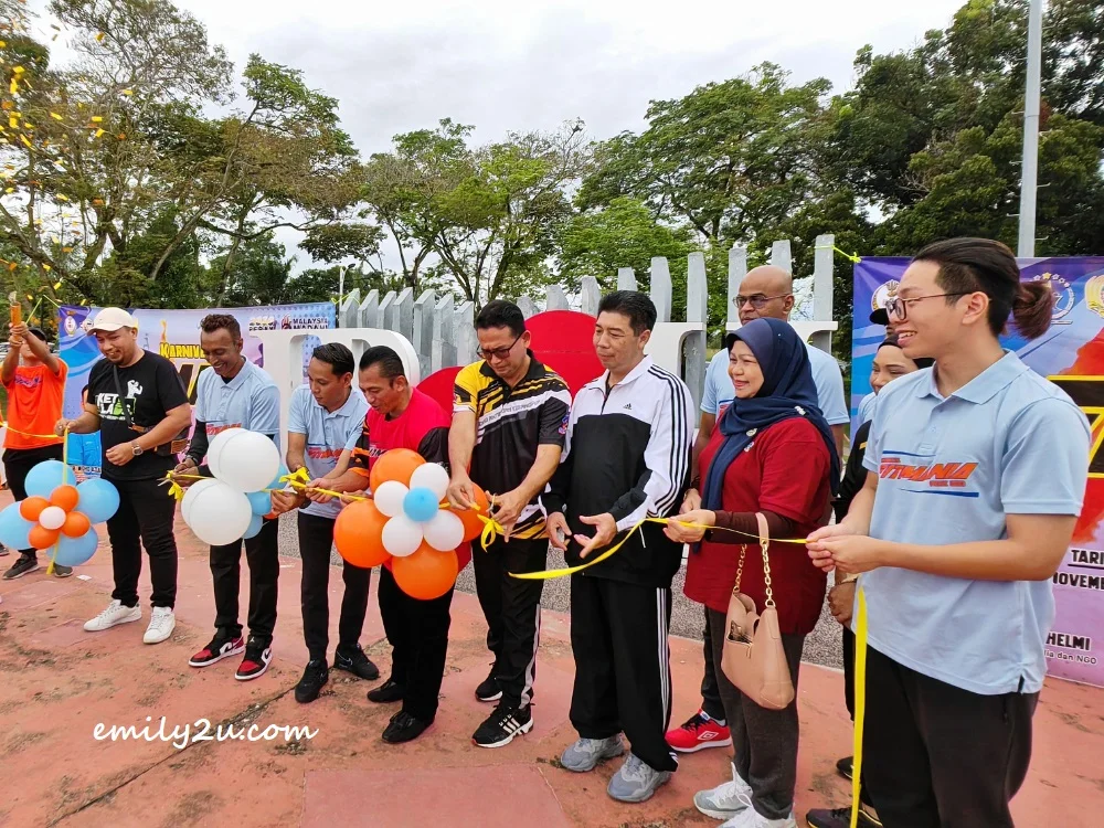ribbon-cutting ceremony to launch the event