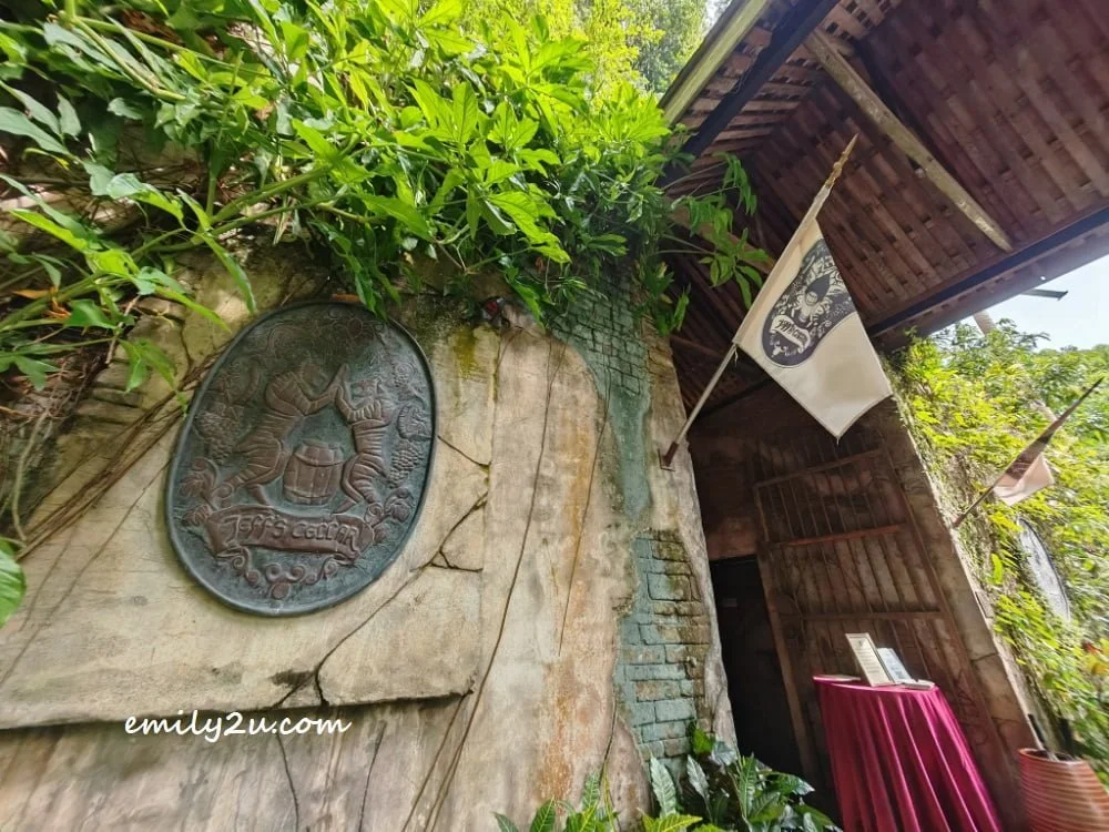 entrance to Jeff's Cellar