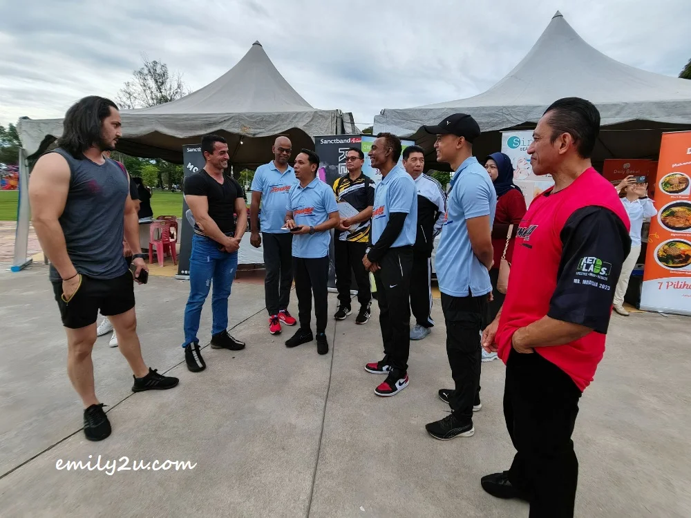 meeting the VIPs
