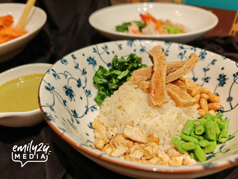 Fusion Lei Cha Rice